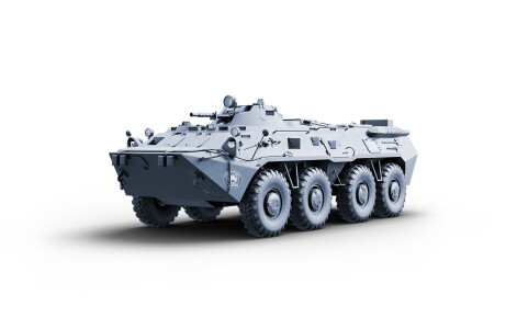 BTR-60 a BTR-80 Obojživelné obrněné vozidlo