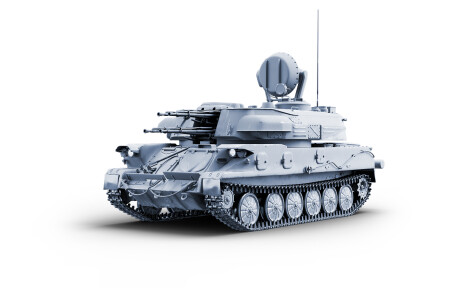GM podvozek, 2S5 Akácie a ZSU-23-4 Šilka